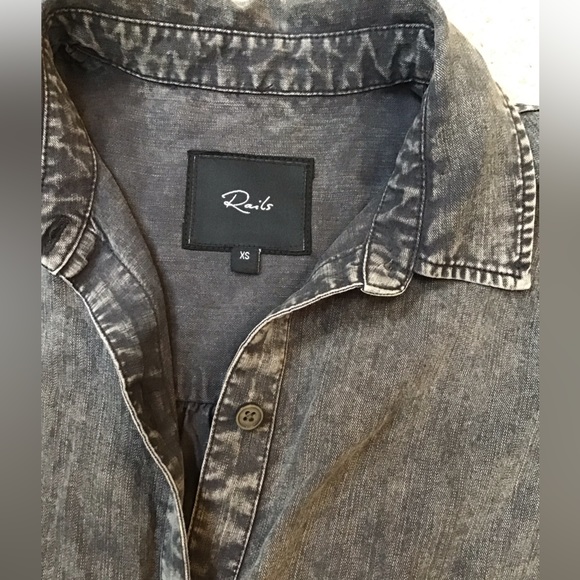 RAILS Angelica Denim Shirt Size XS - Picture 8 of 11
